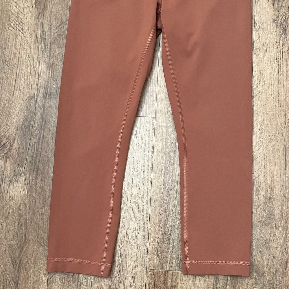 Lululemon Wunder Train High-Rise‎ Crop21" Ancient Copper Size 6 - Picture 7 of 11